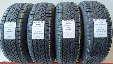 4 GOMME 235 60 18 FULDA INV RIF3153