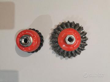 Set 2 Spazzole Smerigliatrice Maurer (Nuove)