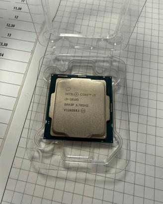 Intel i3 10105 processore pc