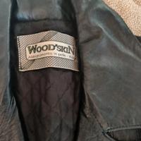 giacca lunga in pelle tg 44