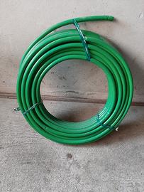 TUBO RAME RIVESTITO 14x1