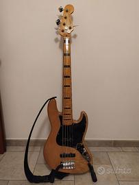 Basso Squier classic vibe 70 jazz 5 string