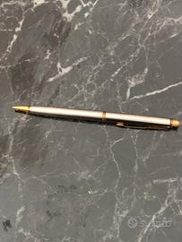 Matita Parker  acciaio e oro