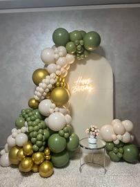 Allestimento con palloncini