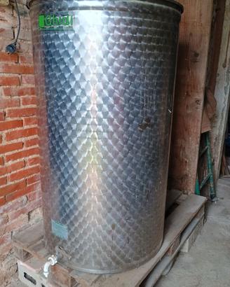 Contenitore vino in acciaio INOX 500 litri
