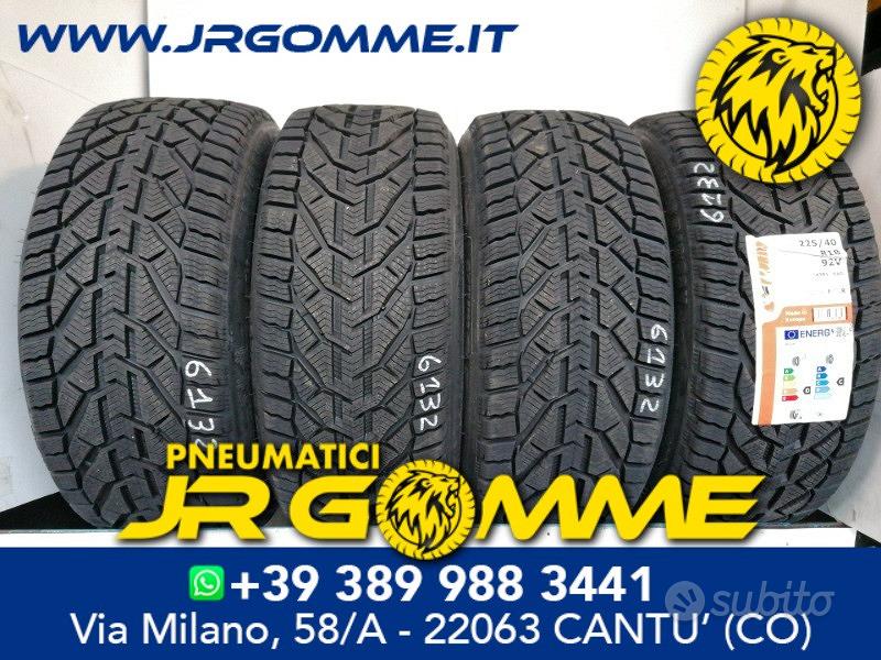 Subito - Pneumatici Jr Gomme Cantu - Gomme 225/40/18 UNIROYAL INVERNALI -  Accessori Auto In vendita a Como