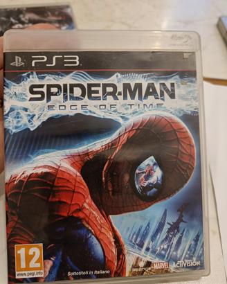 ps3 spiderman Edge of time 