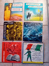 dischi 45 giri canzoni  della patria 