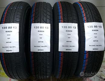 4 GOMME 135 80 13 RIKEN BR2063