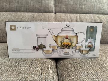 Teiera Teabloom Set Completo Fiori di Tè