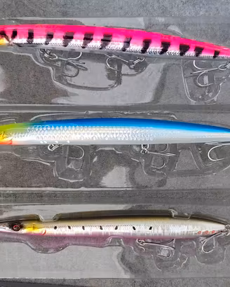 🔥Set jerkbait e topwater Savage - pesca spinning 