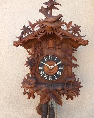 Antico Orologio a cucu  originale foresta nera