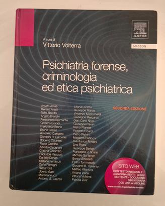 Enciclopedia di Psichiatria Forense, Criminologia 