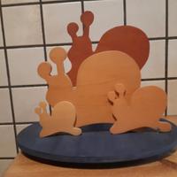 Simpatica lampada abat-jour bimbo/a