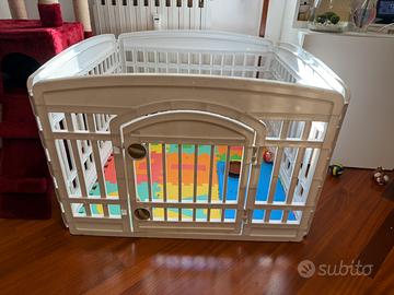 Cancello per animali in plastica