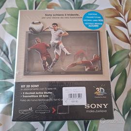 Kit 3D Sony con occhiali e trasmettitore