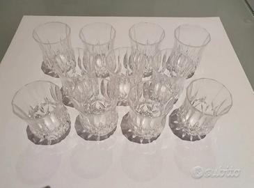 bicchierini di cristallo