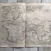 3 cartine storiche di fine 800