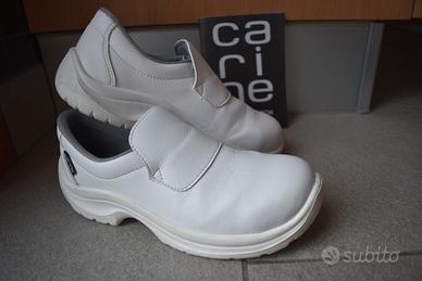 Mocassino bianco marca Carine