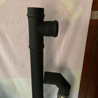 Kit per canna fumaria stufa a pellet