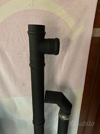 Kit per canna fumaria stufa a pellet