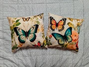 Coppia di cuscini arredo cm 45 x 45 articolo Nuovo