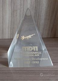 fermacarte commemorativo Alitalia MD-11 McDonnell