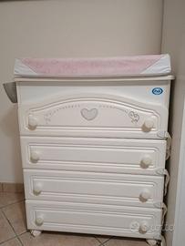 Fasciatoio Pali con materassino