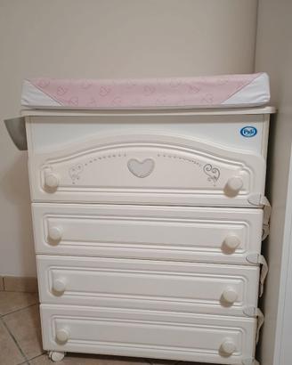 Fasciatoio Pali con materassino