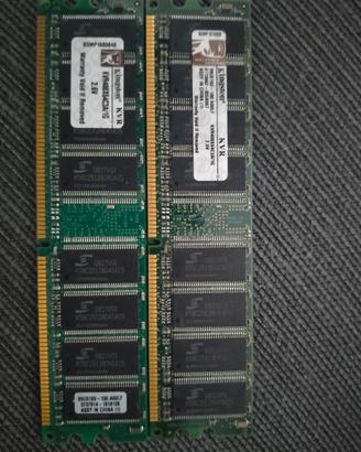 Kit 2x1GB RAM Kingston DDR400 PC3200