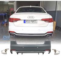 PARAURTI POSTERIORE PER AUDI A4 B9 SEDAN 16-