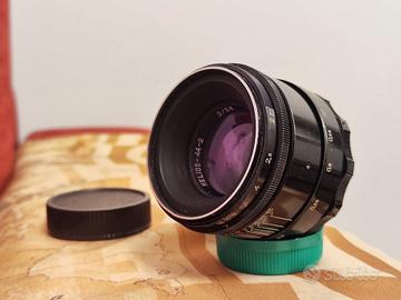 Helios 44-2 58mm f2 obiettivo ZENIT,FOTO VIDEO M42