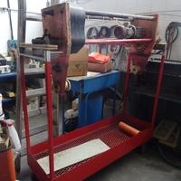 carrello da officina lavaggio meccanica