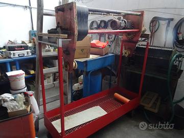 carrello da officina lavaggio meccanica