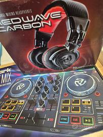 Numark Consolle  e Cuffie Redwave Carbon 