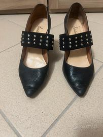 Scarpe décolleté nere, 37,5