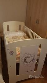 Culla e passeggino trio