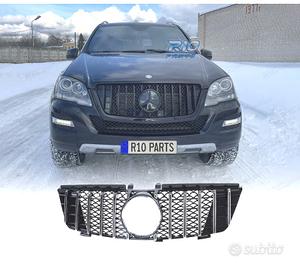 GRIGLIA MERCEDES M ML W164 05-08 NERO CROMATO