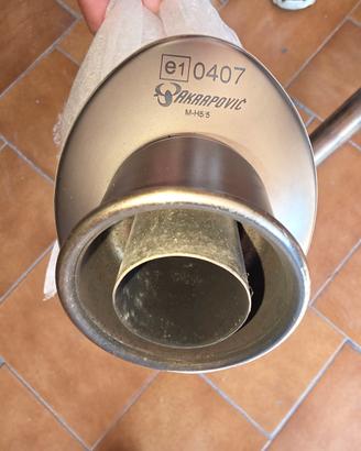 scarico titanio 4 in 1 per Honda cbr 1100 xx
