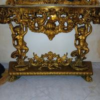consolle dorato 