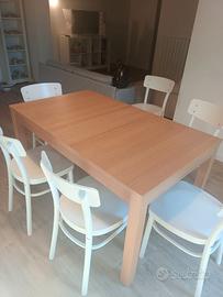 Tavolo e seggiole Ikea come nuovi!