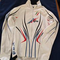 Maglia ciclismo invernale nuova con difetto tg. M/