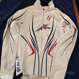 Maglia ciclismo invernale nuova con difetto tg. M/