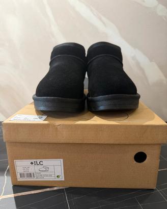 Stivaletti platform ILC neri donna tg.40