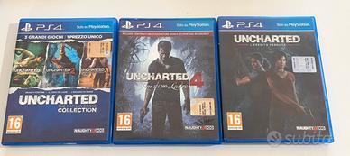 Saga completa uncharted ps4