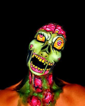 servizio di trucco festa halloween 