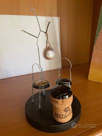 Arte fai da te riciclo recupero spumante champagne