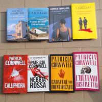 Romanzi di Andrea Camilleri e Patricia Cornwell