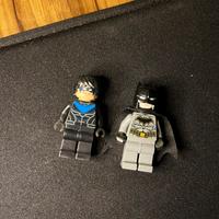 Lego Batman e Nightwing minifigures