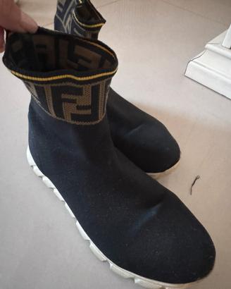Scarpe fendi calzino